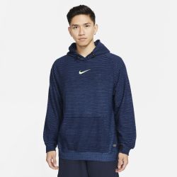 Nike PRO THERMA-FIT ADV FLEECE PULLOVER HOODIE, muški pulover, plava
