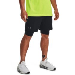 Under Armour VANISH WOVEN 2IN1 STS, muške fitnes hlače, crna
