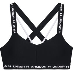 Under Armour CROSSBACK LOW, ženski sportski top, crna