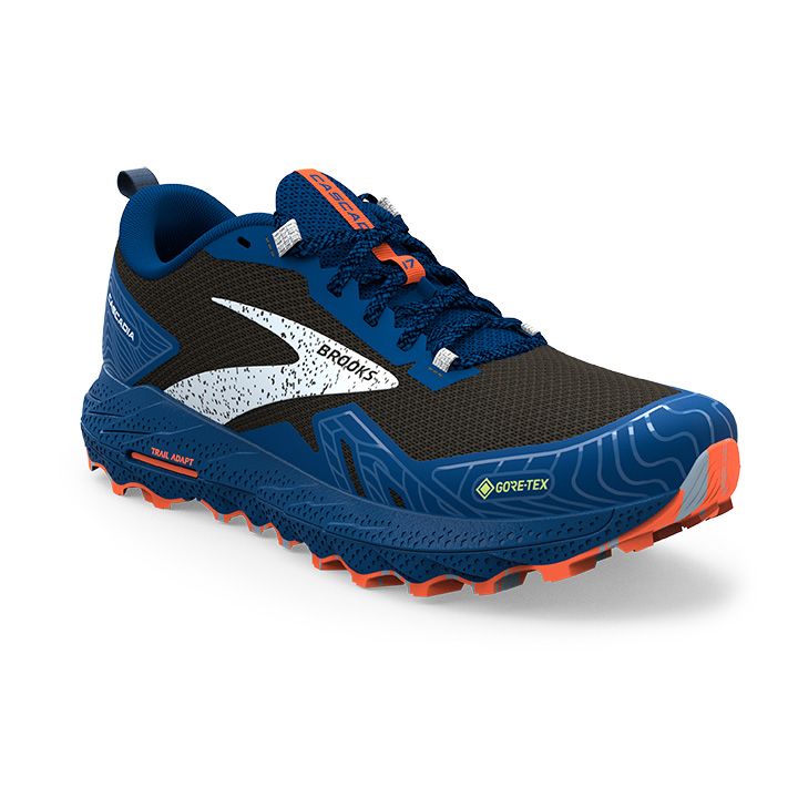 Brooks CASCADIA 17 GTX mu ke tenisice za trail tr anje plava