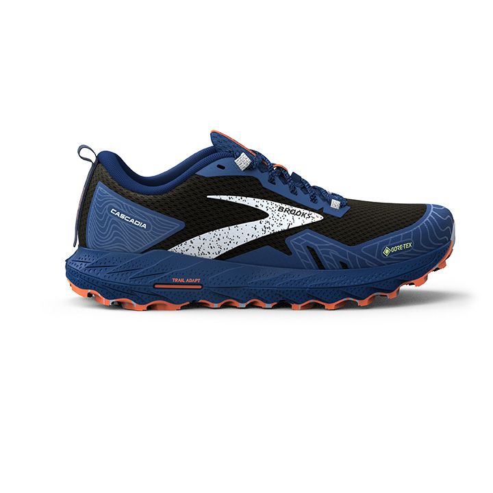Brooks CASCADIA 17 GTX mu ke tenisice za trail tr anje plava
