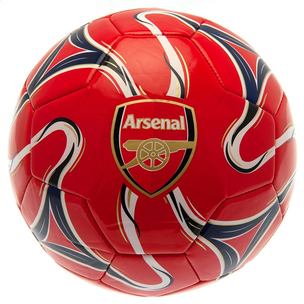 Football Clubs ARSENAL FC, nogometna lopta, crvena