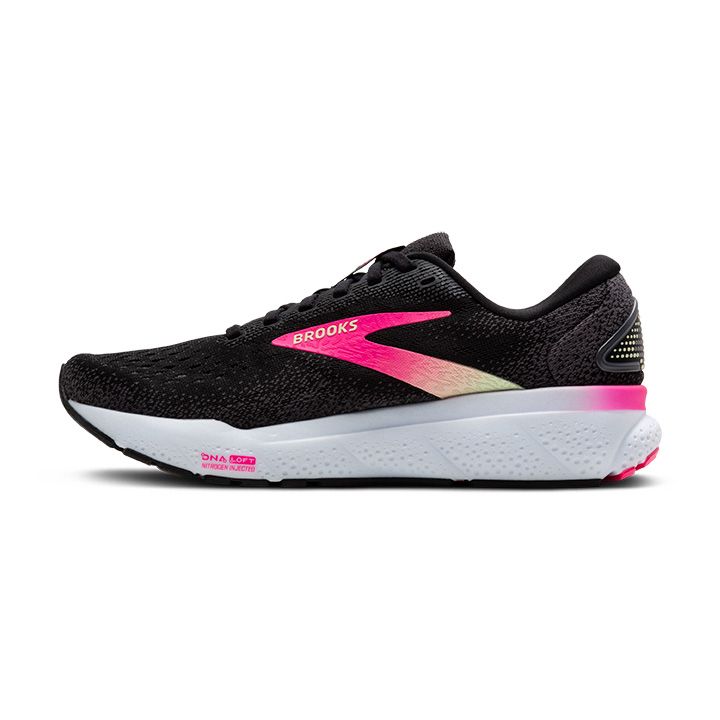 Brooks GHOST 16 W, ženske tenisice za trčanje, crna