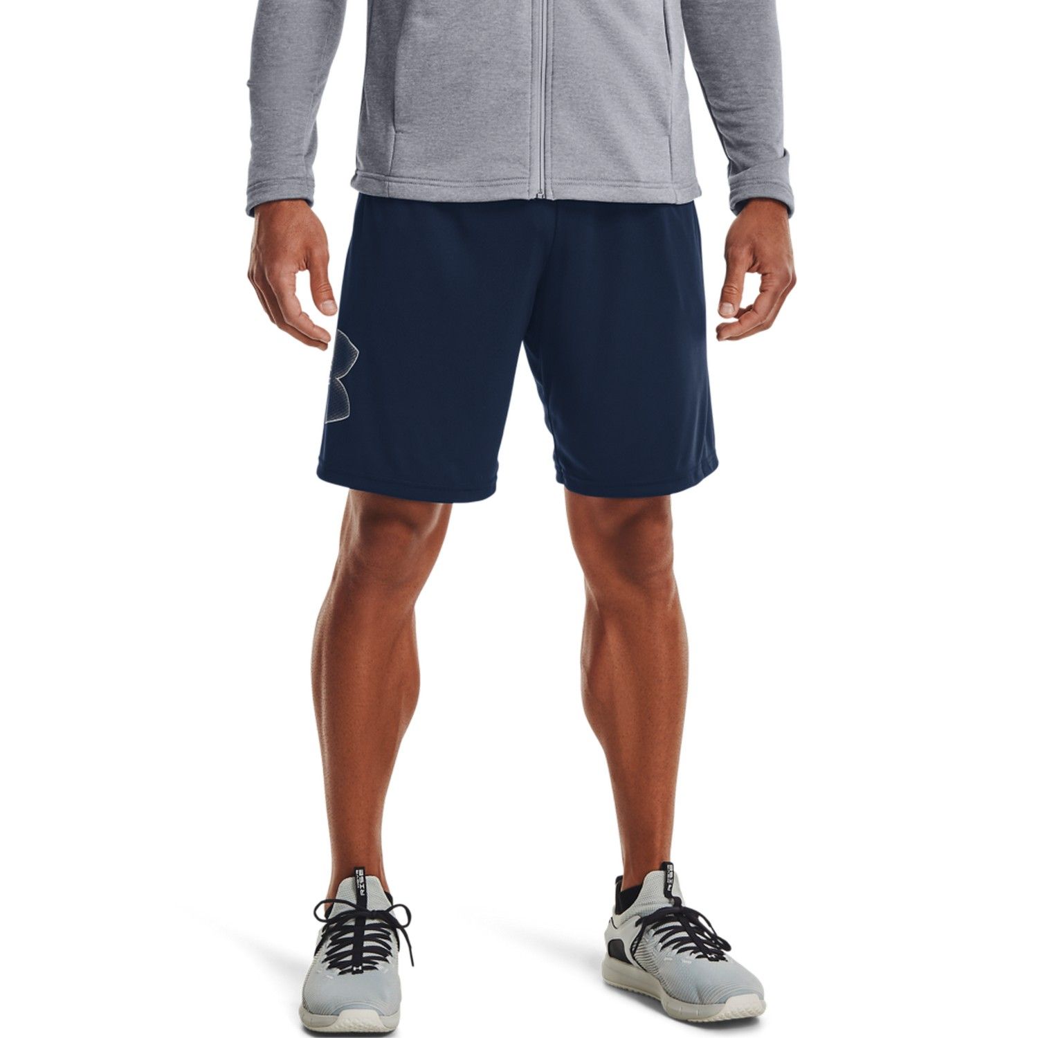 Under Armour TECH GRAPHIC SHORT mu ke fitnes hla e plava