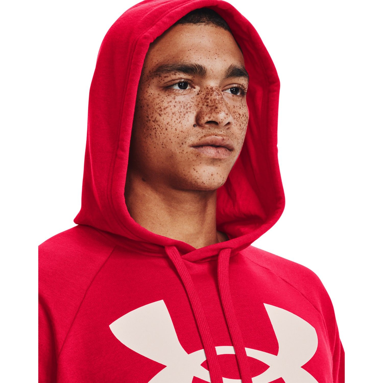 Under armour felpa rossa hot sale