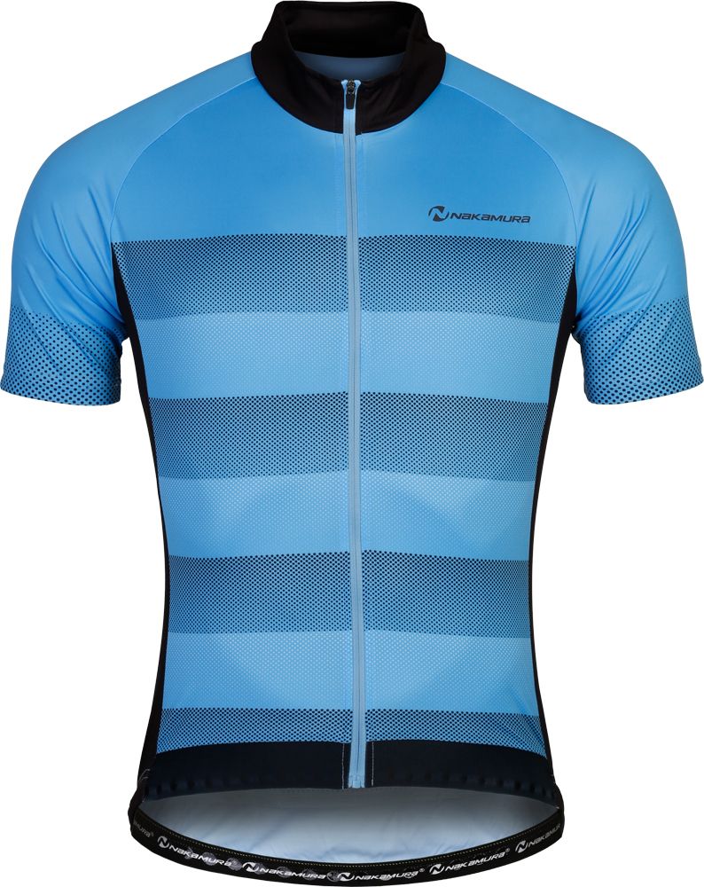 Nakamura VELO JERSEY, muška majica za biciklizam, crna