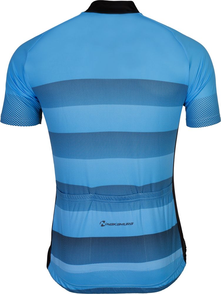 Nakamura VELO JERSEY, muška majica za biciklizam, crna