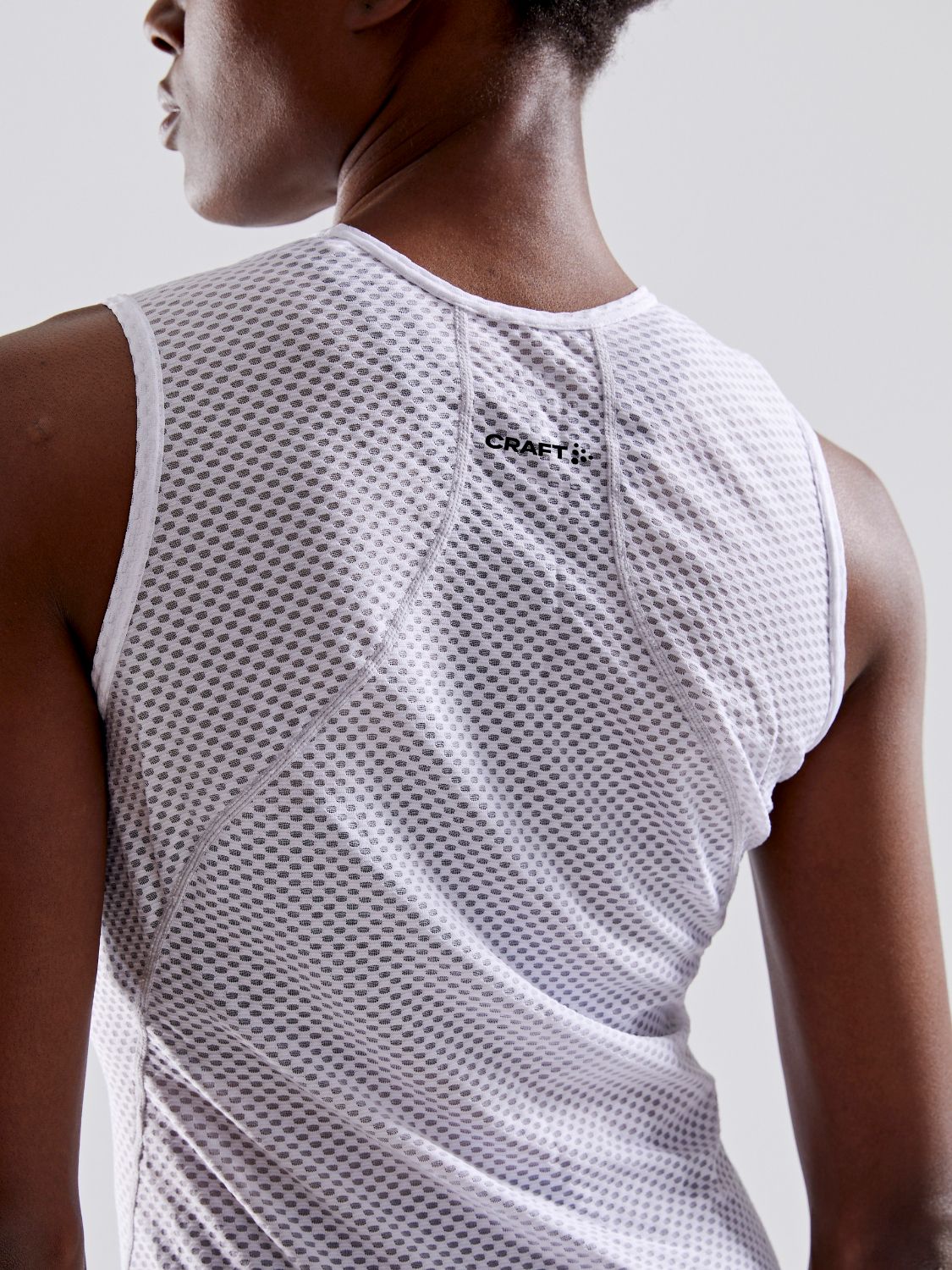 Craft COOL MESH SUPERLIGHT SL W, ženska majica za biciklizam, bijela