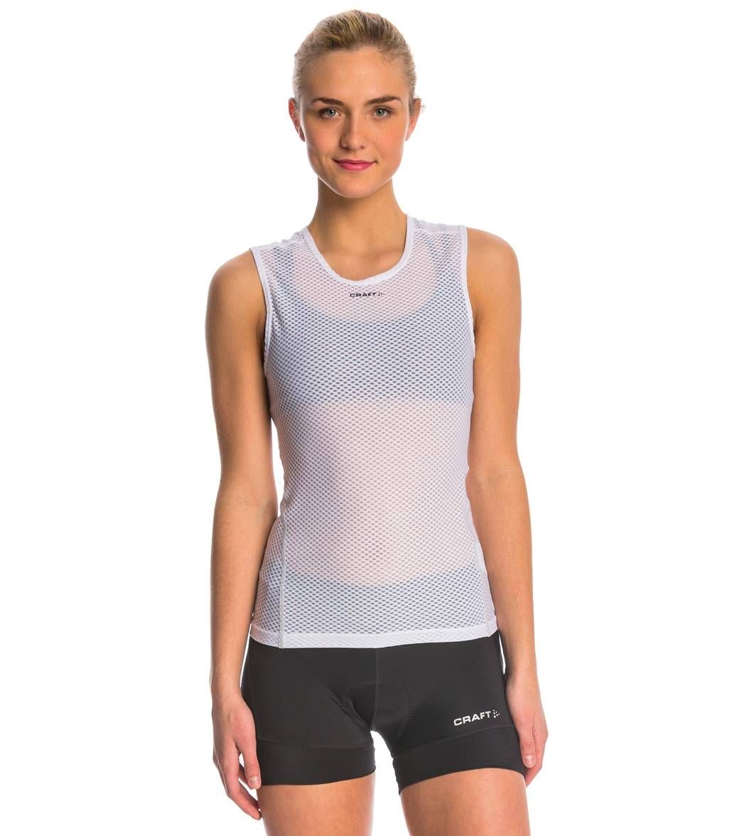 Craft COOL MESH SUPERLIGHT SL W, ženska majica za biciklizam, bijela