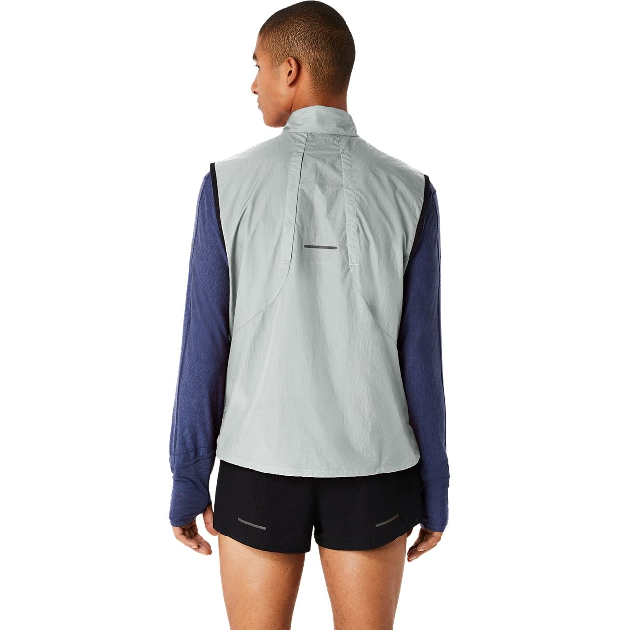 Asics METARUN PACKABLE VEST, muški prsluk, siva