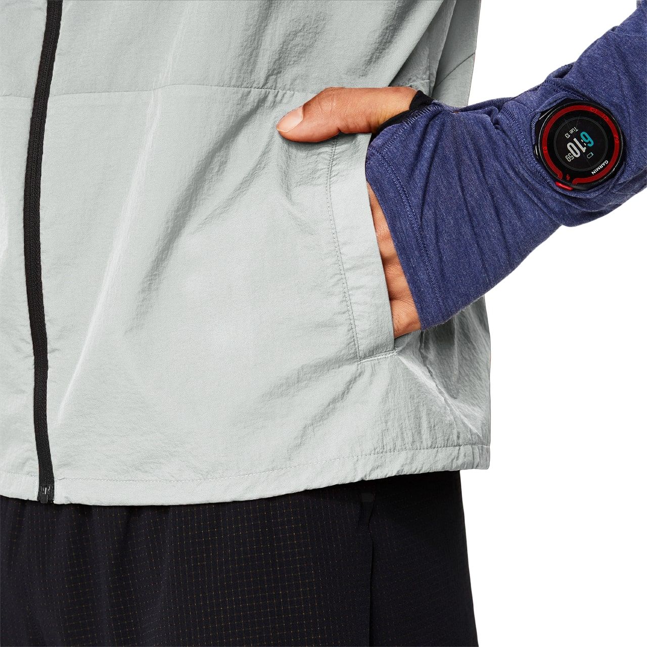 Asics METARUN PACKABLE VEST, muški prsluk, siva