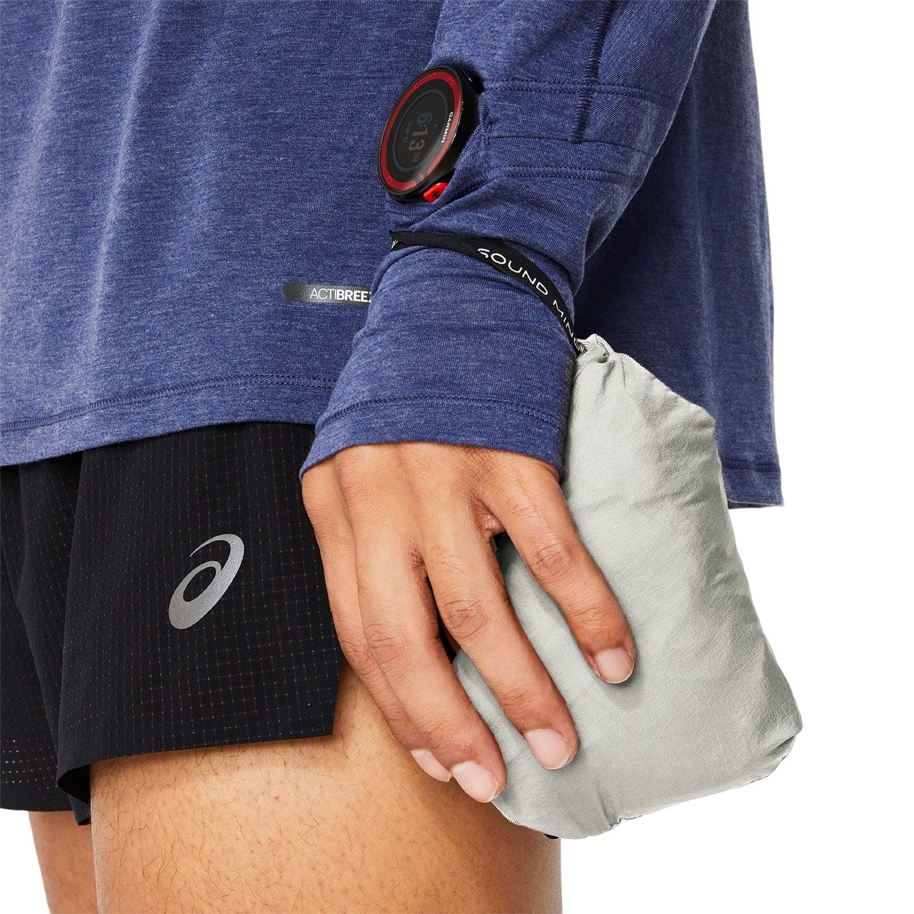 Asics METARUN PACKABLE VEST, muški prsluk, siva