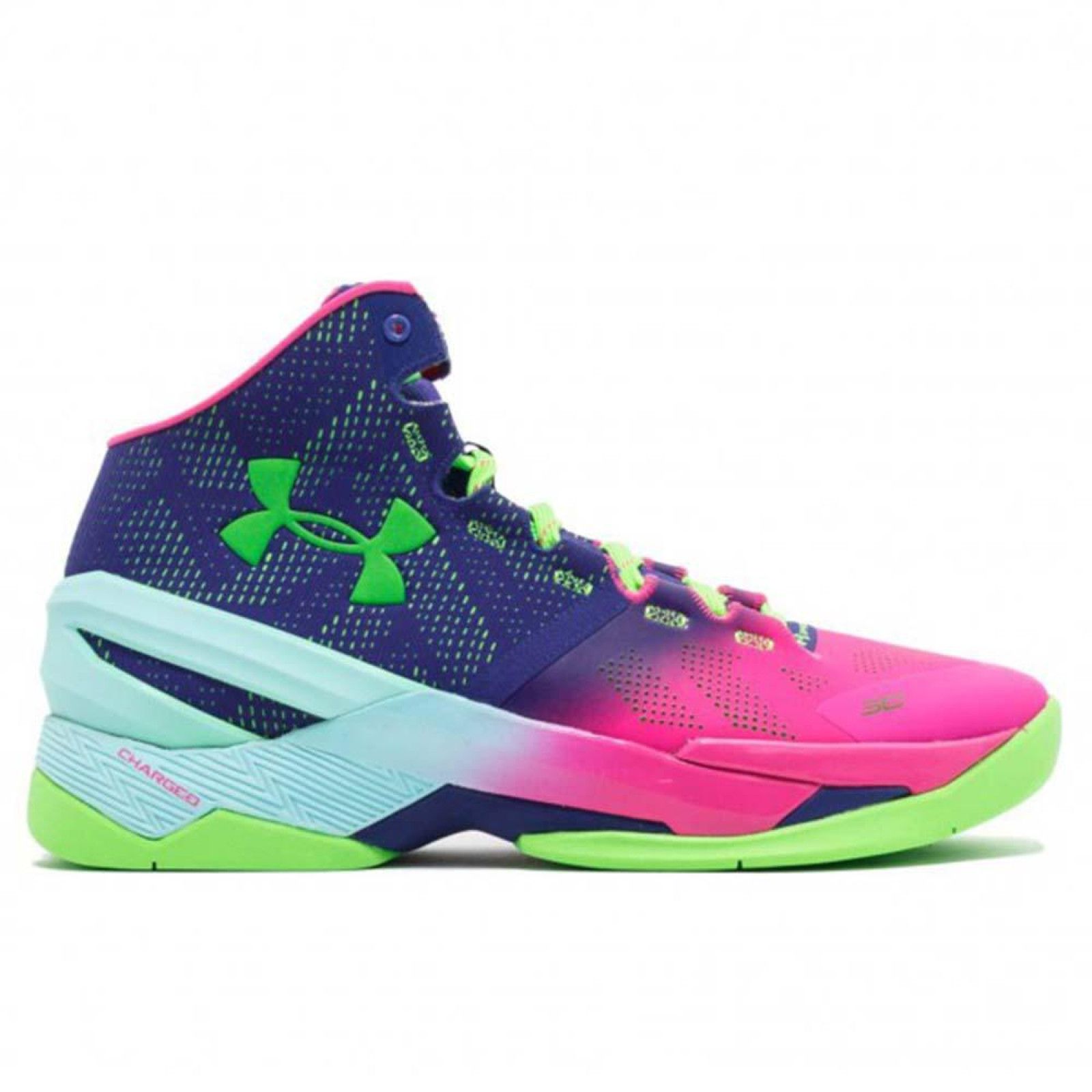 Under Armour CURRY 2 mu ke tenisice za ko arku vi ebojno