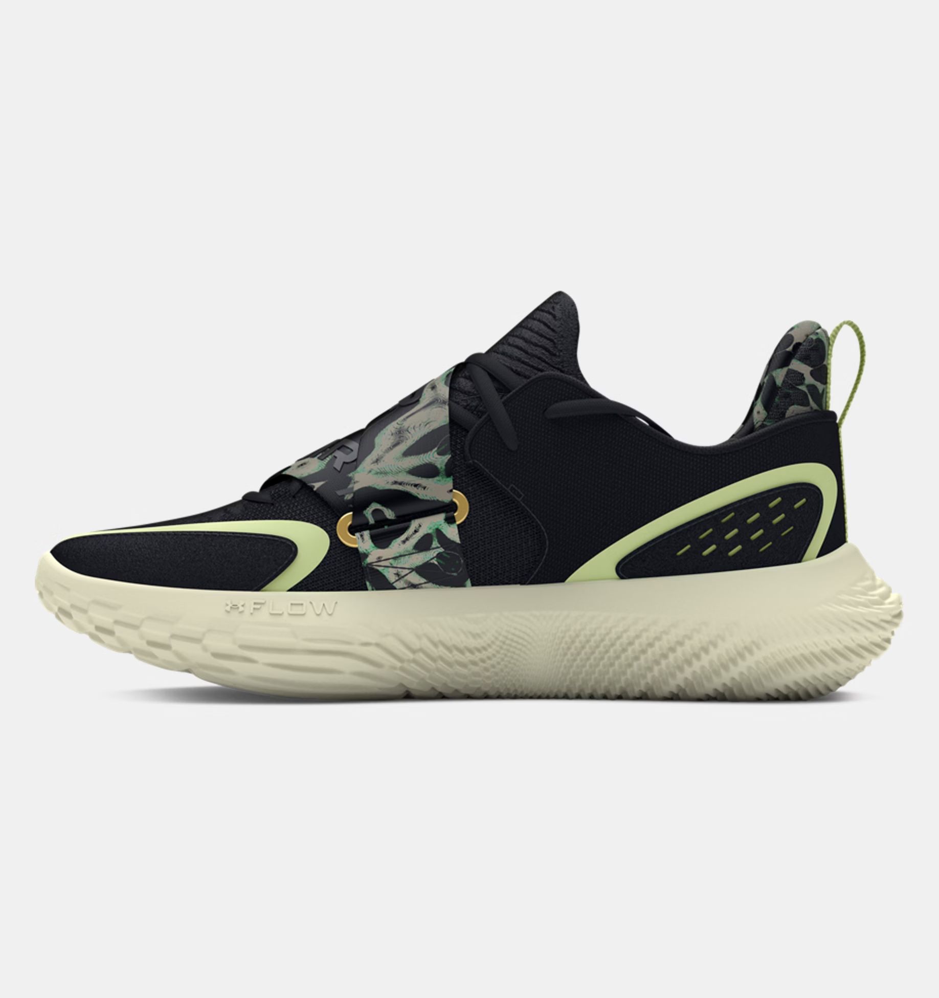 Under Armour FLOW FUTR X 4 CAMO, muške tenisice za košarku, crna