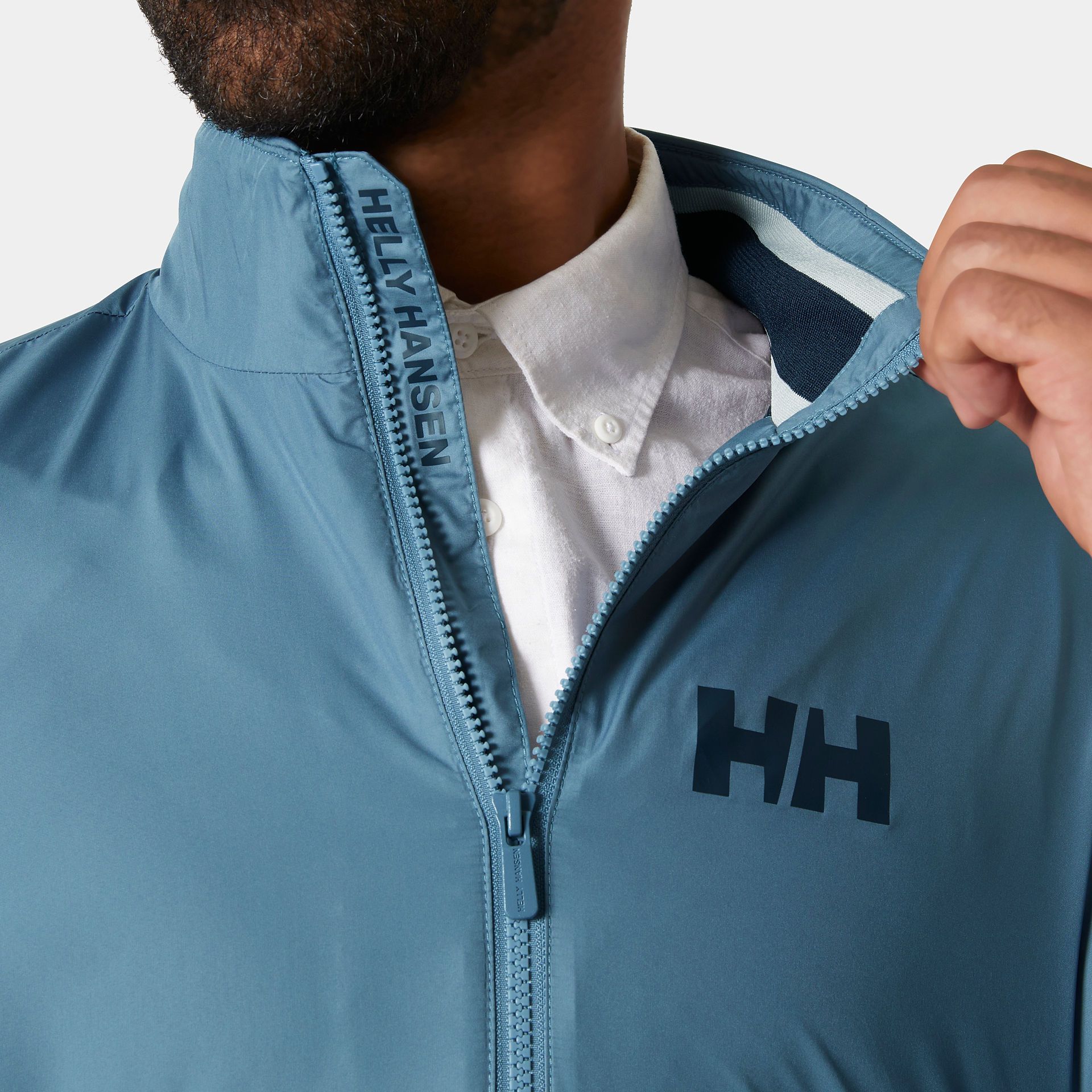 Helly Hansen SALT WINDBREAKER JACKET, muška jakna, plava