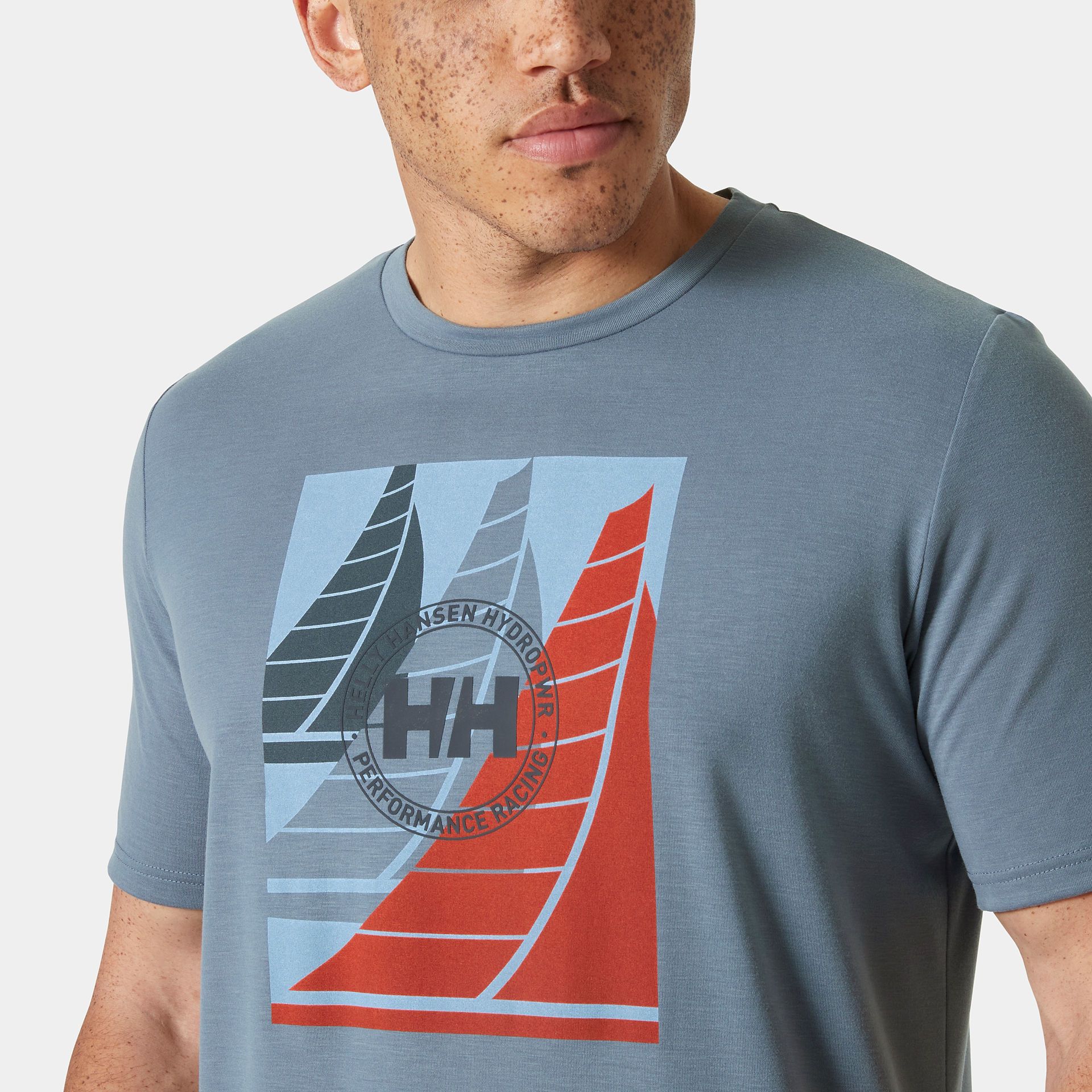 Helly Hansen HP RACE GRAPHIC T-SHIRT, muška majica, plava