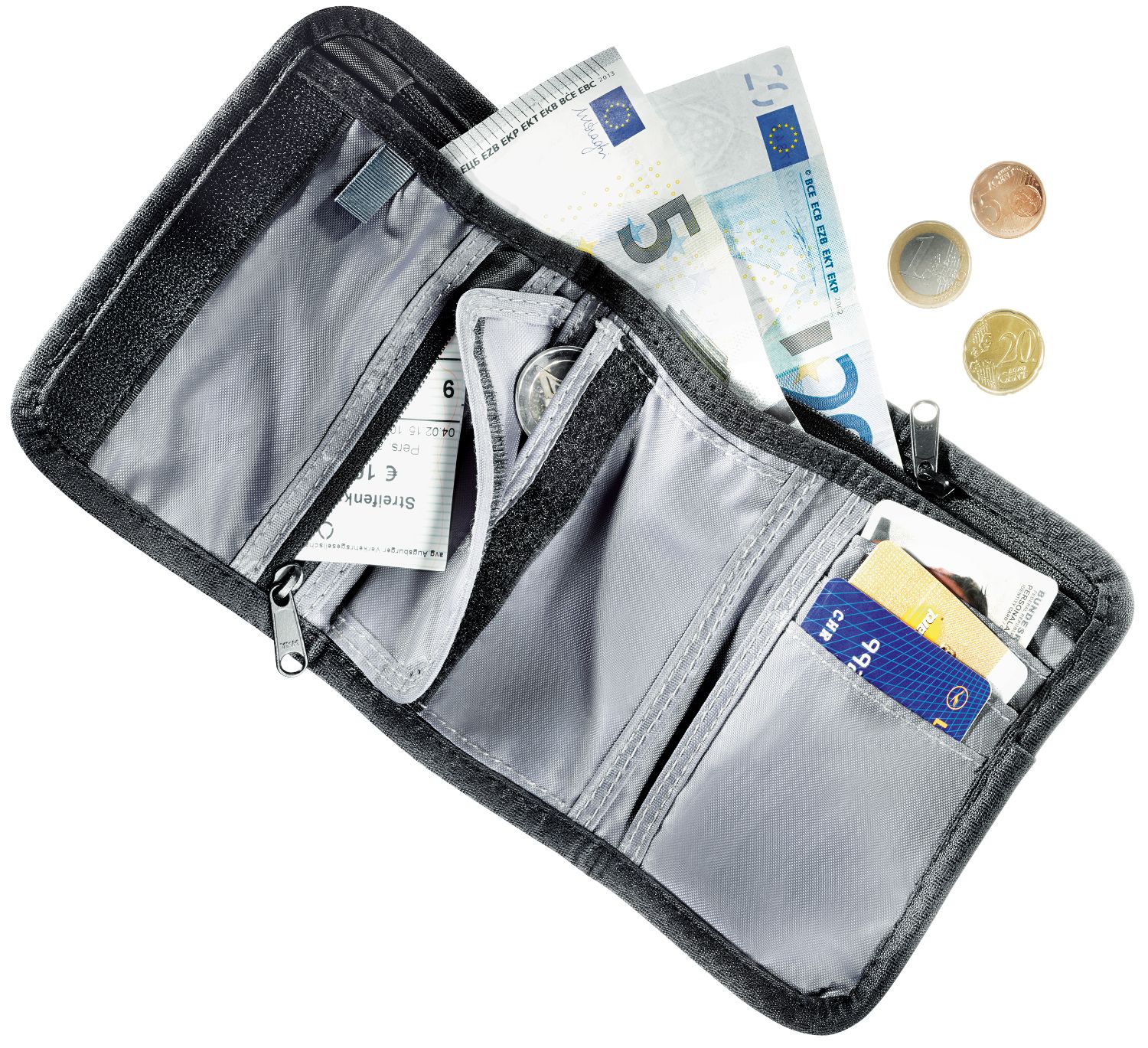 Deuter TRAVEL WALLET, novčanik, crna