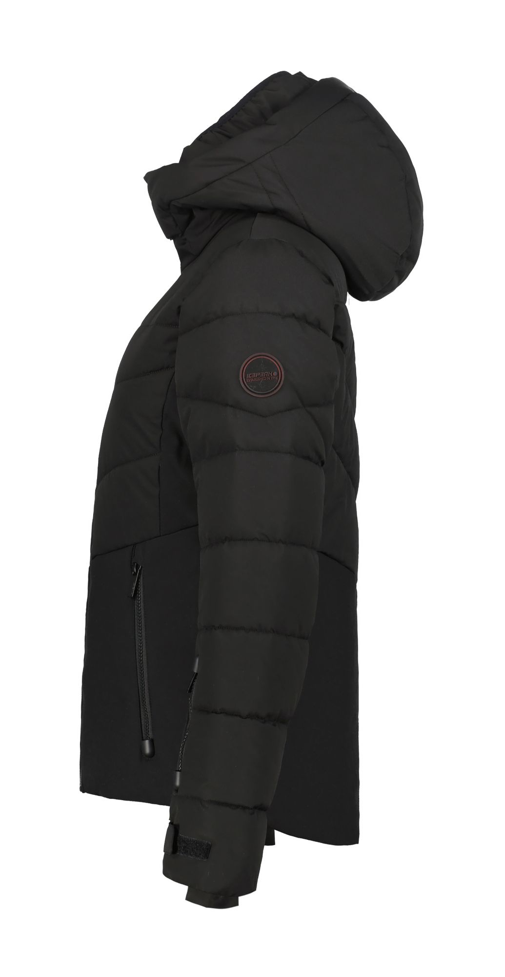 Icepeak ELECTRA, ženska skijaška jakna, crna