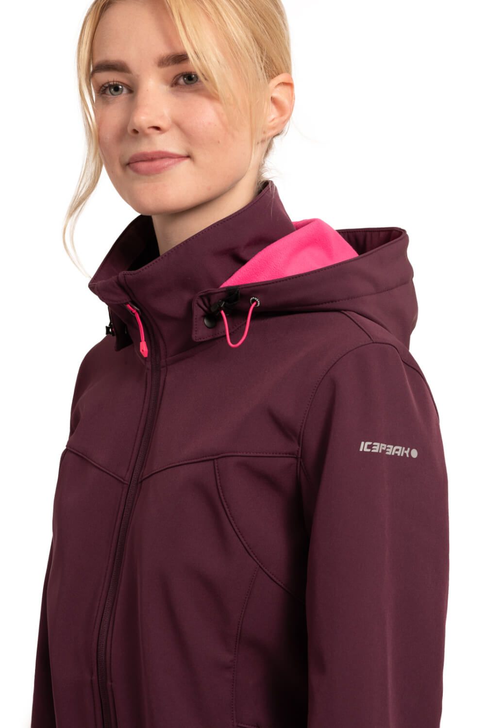 Icepeak BRENHAM, ženska jakna za planinarenje, ljubičasta