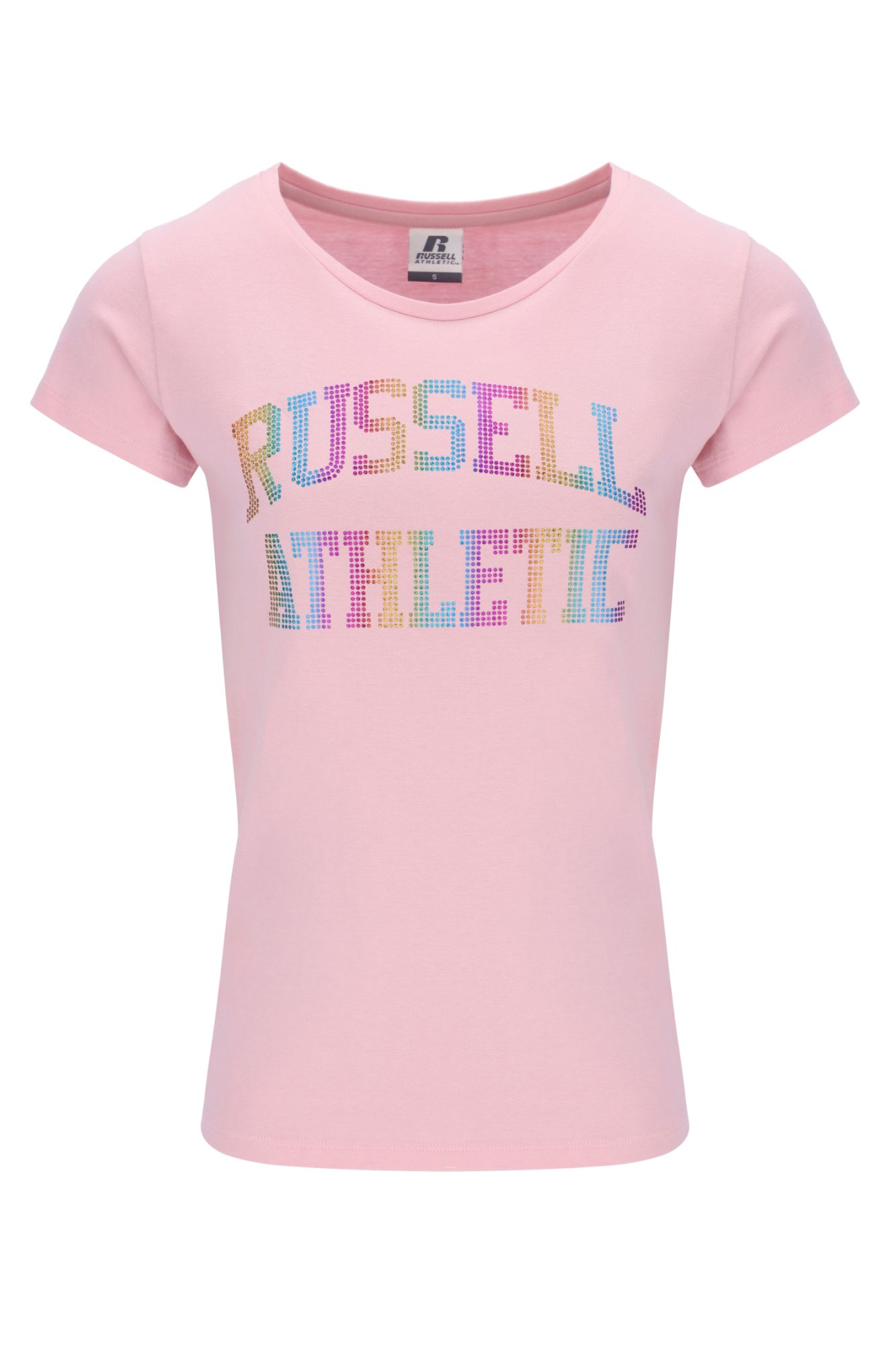 Russell Athletic AUTUMN S/S CREWNECK TEE SHIRT, ženska majica, roza