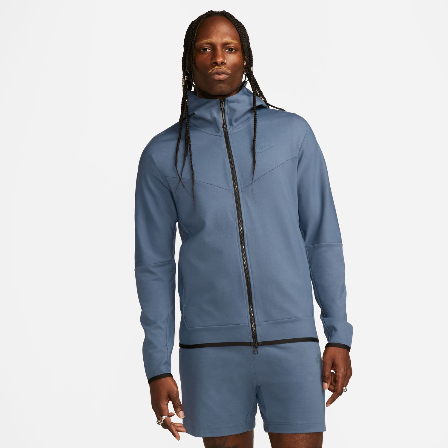 Nike M NK TECH FZ LGHTWHT, muška jakna, plava