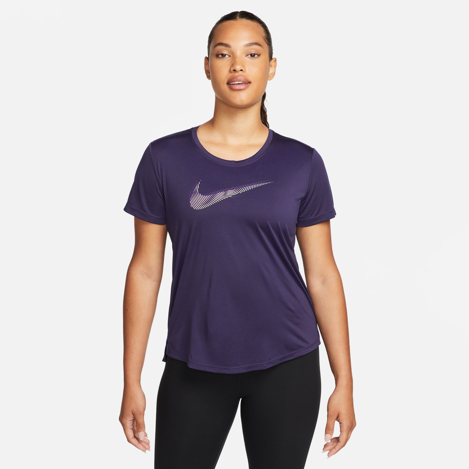 Nike W NK DF SWOOSH HBR SS TOP enska majica za tr anje ljubi asta Intersport