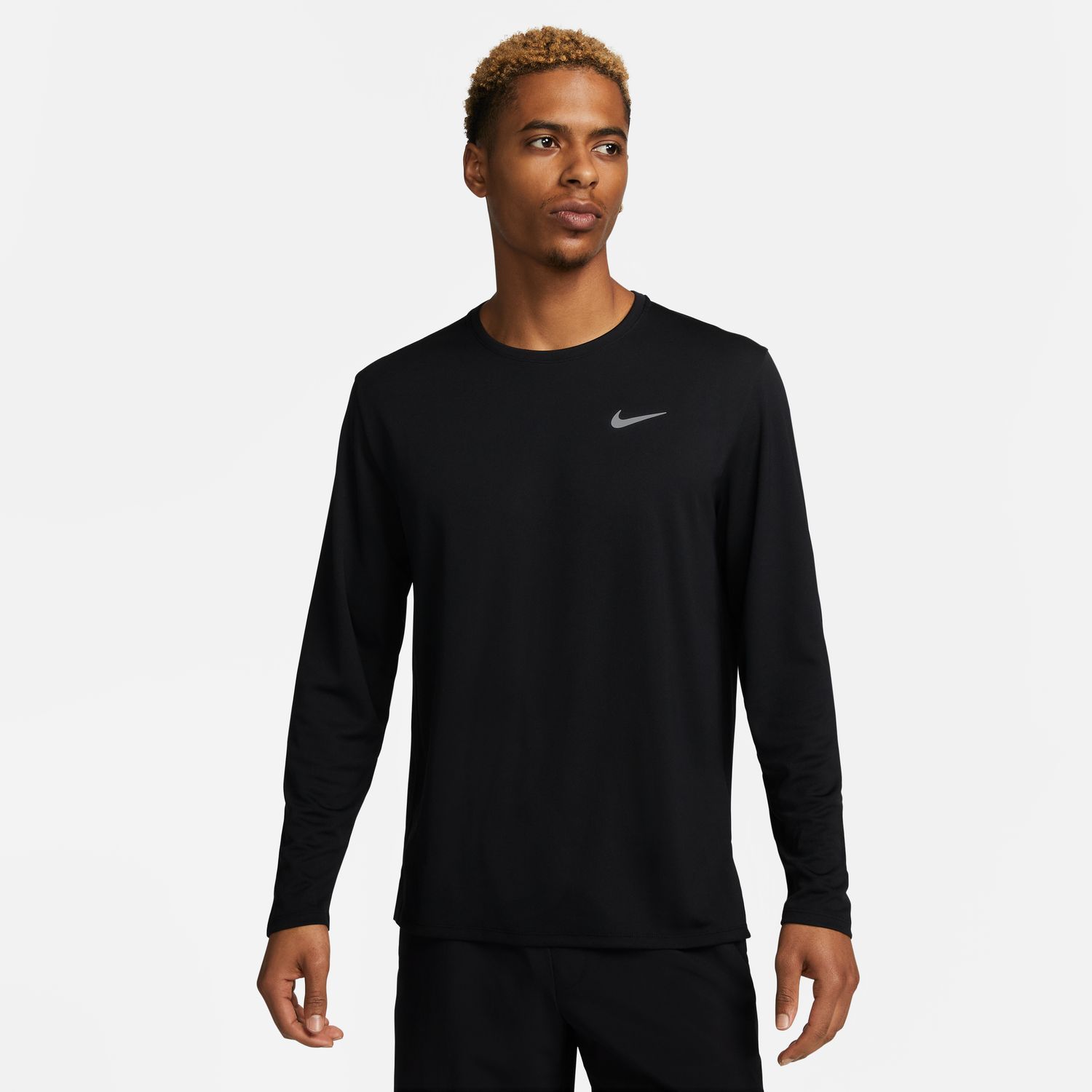 Nike M NK DF UV MILER TOP LS mu ka majica za tr anje crna