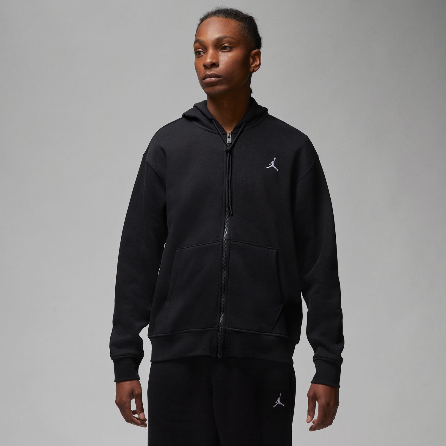 Nike M J ESS FLC FZ HOODIE, muška majica, crna | Intersport