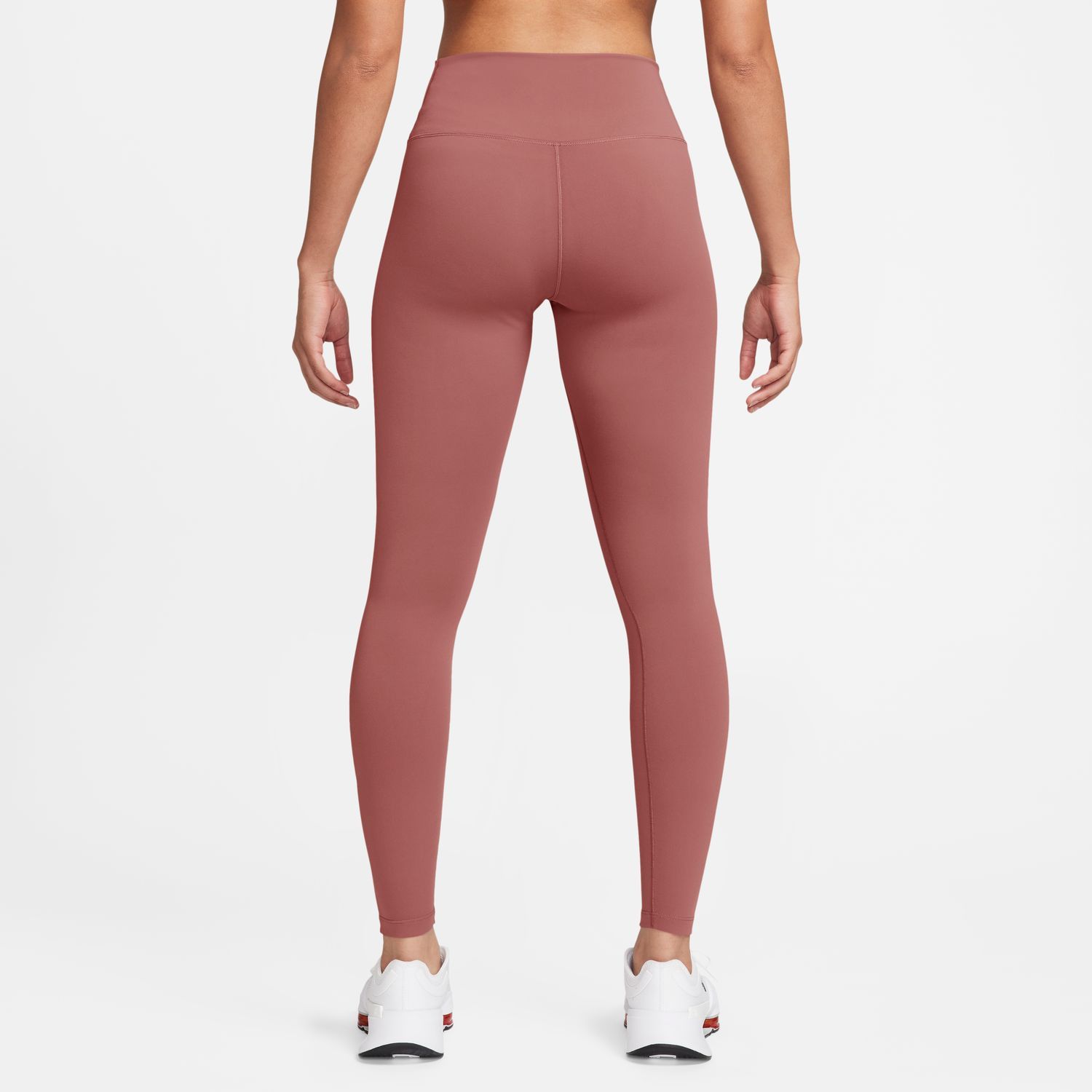 Nike W NK DF ONE HR TIGHT, ženske tajice za fitnes, crvena