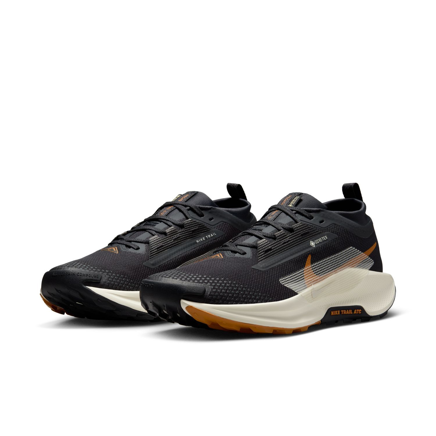 Nike PEGASUS TRAIL 5 GTX, muške tenisice za trail trčanje, crna