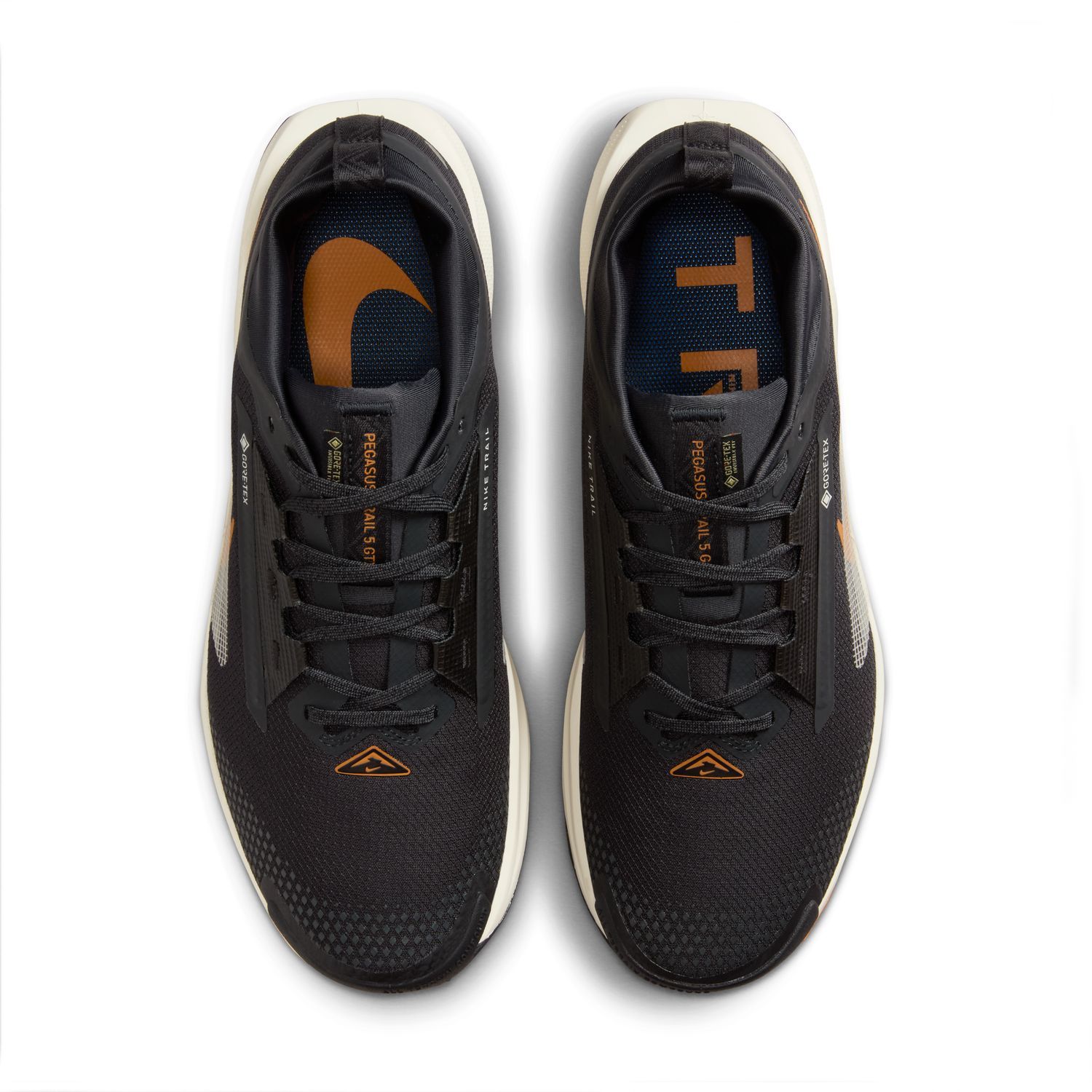 Nike PEGASUS TRAIL 5 GTX, muške tenisice za trail trčanje, crna
