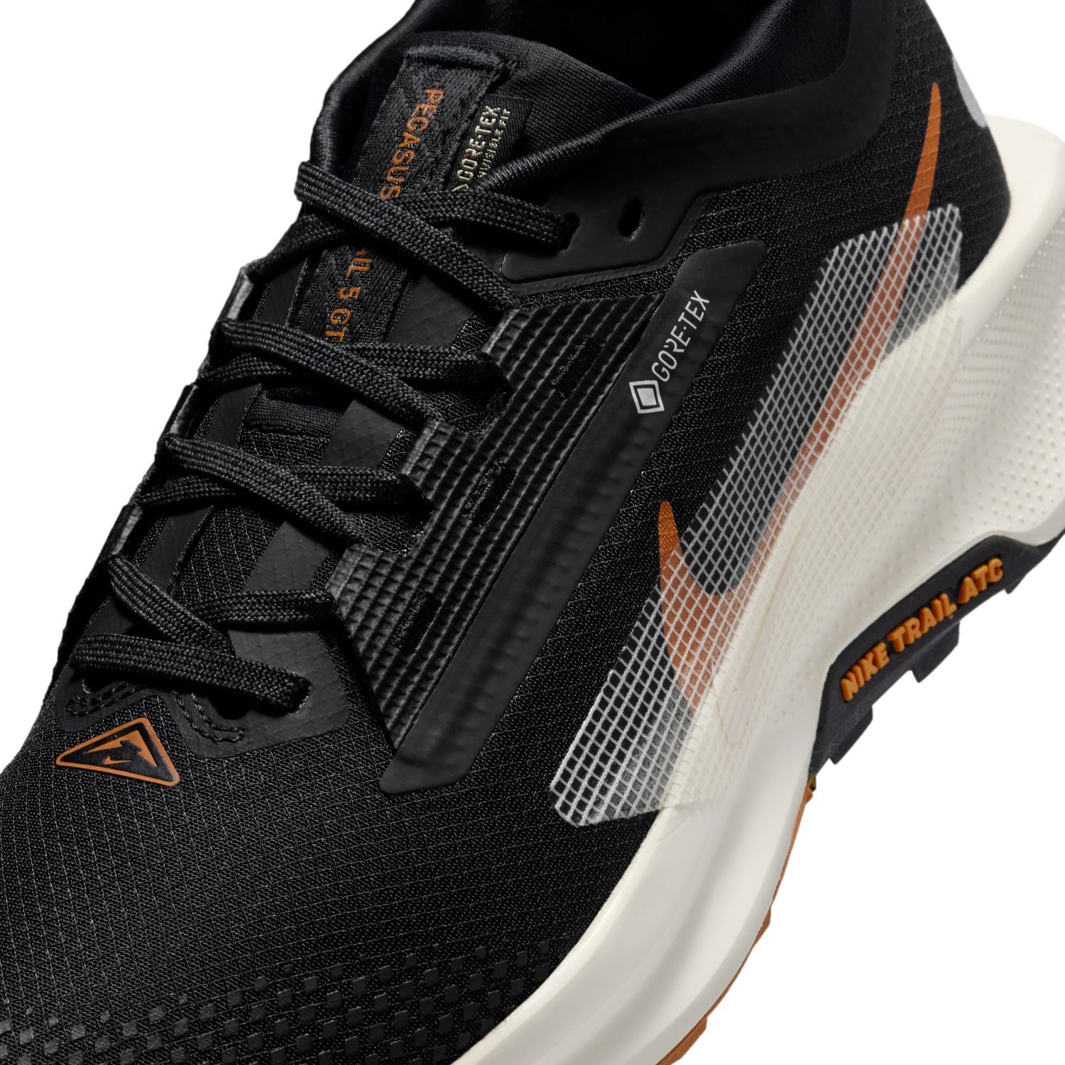 Nike W PEGASUS TRAIL 5 GTX, ženske tenisice za trail  trčanje, crna