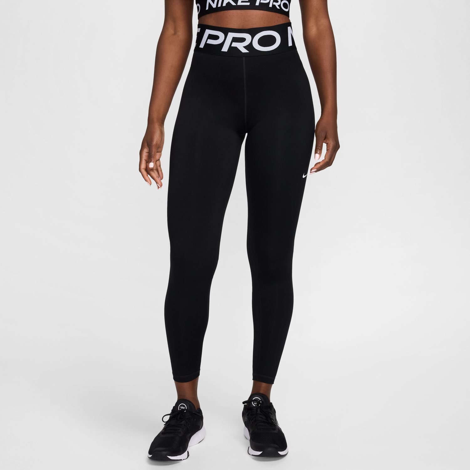Nike W NP SCULPT DF HR TIGHT, ženske tajice za fitnes, crna