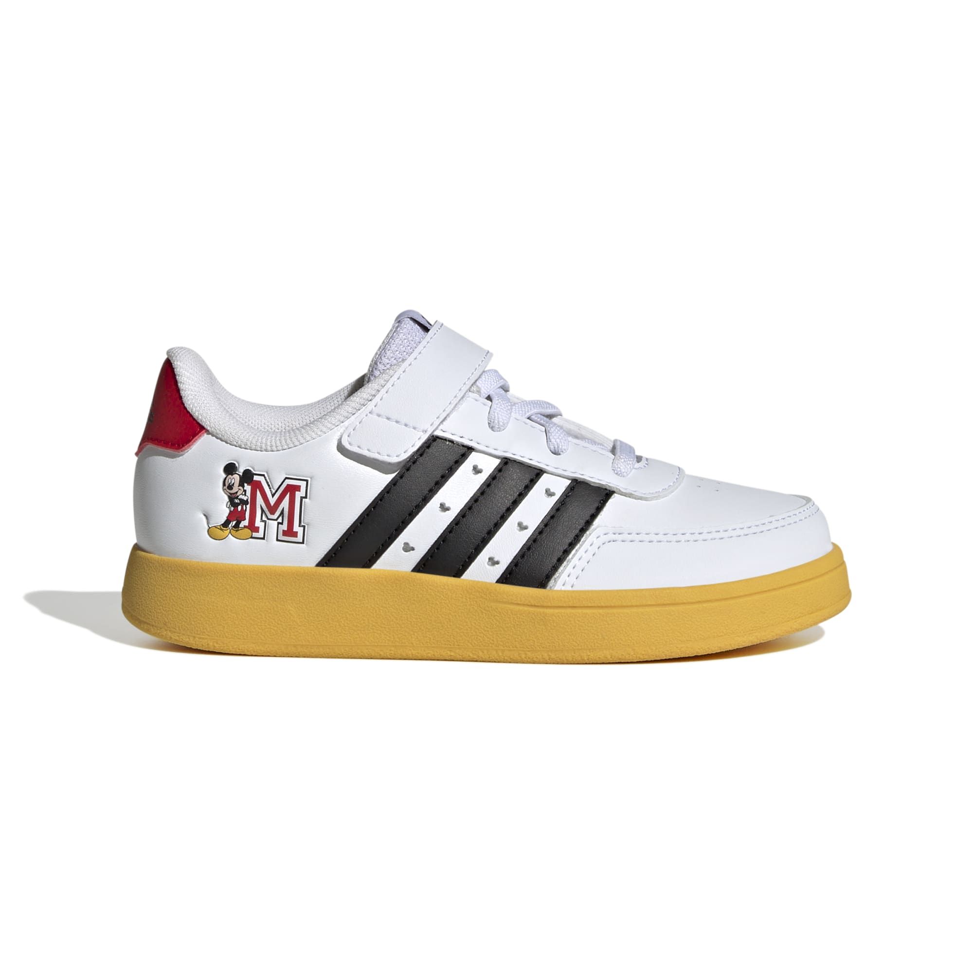 Adidas BREAKNET MICKEY EL K, djecje tenisice za slobodno vrijeme, bijela
