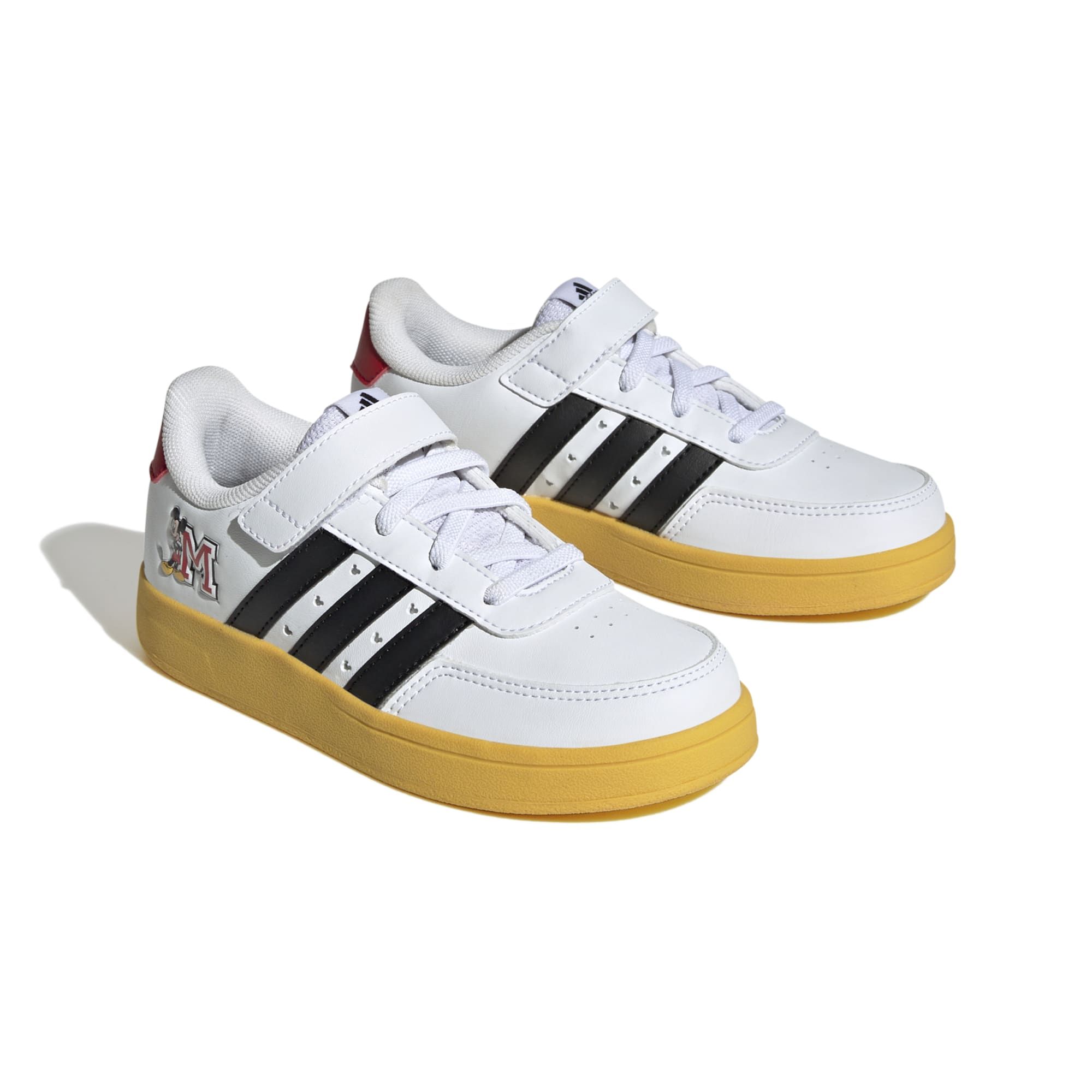 Adidas BREAKNET MICKEY EL K, djecje tenisice za slobodno vrijeme, bijela