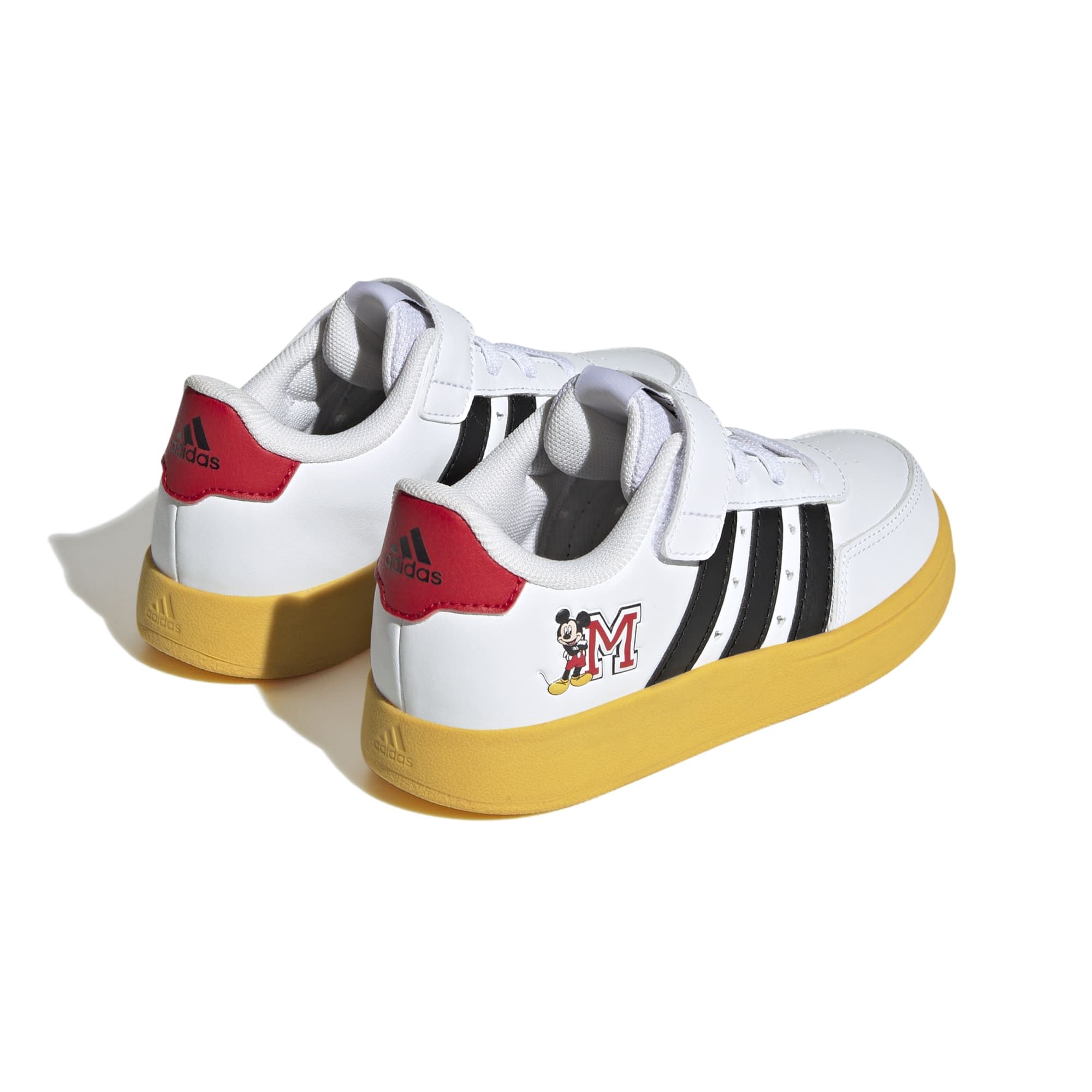 Adidas BREAKNET MICKEY EL K, djecje tenisice za slobodno vrijeme, bijela