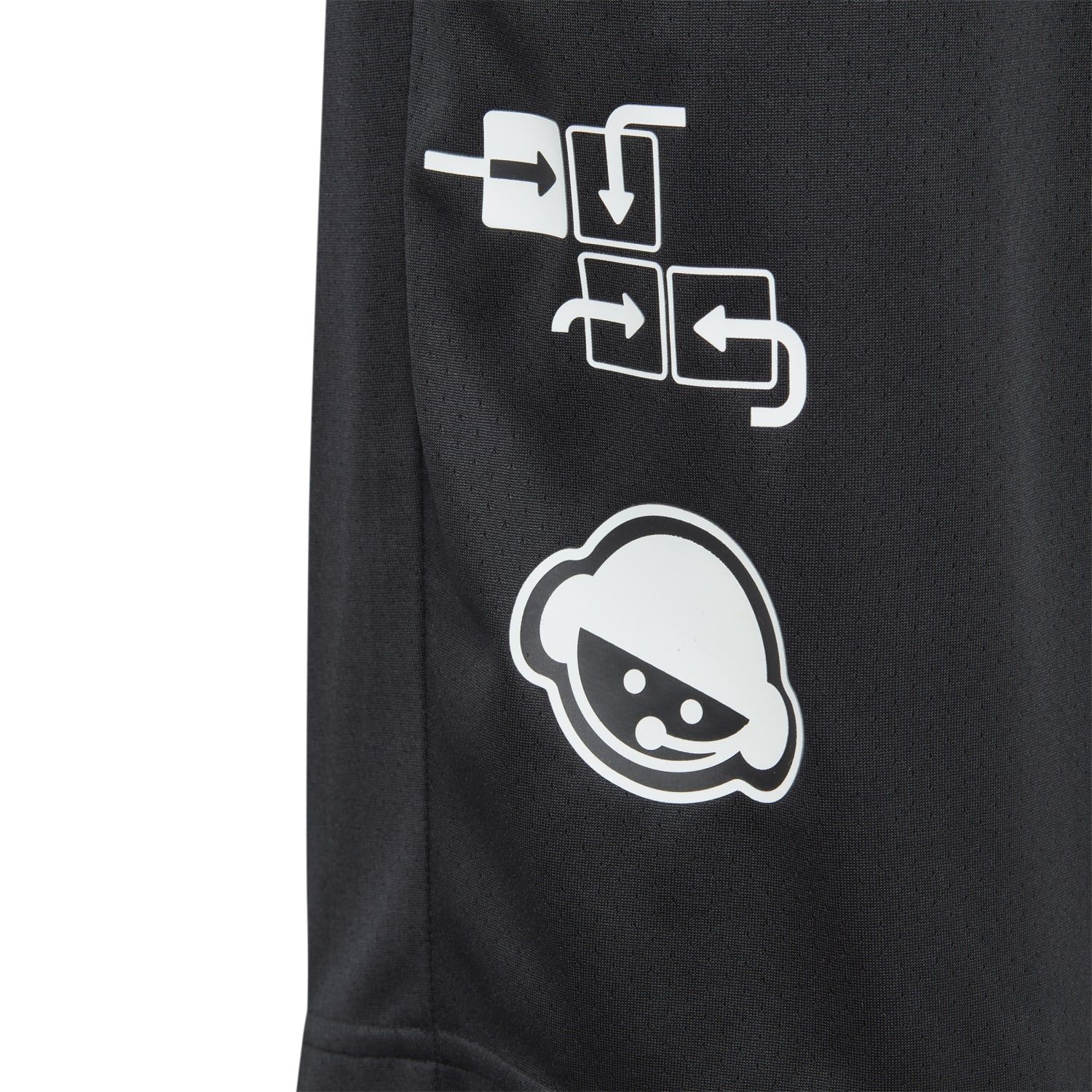Adidas J BLUV SHORT, dječje kratke hlače, crna