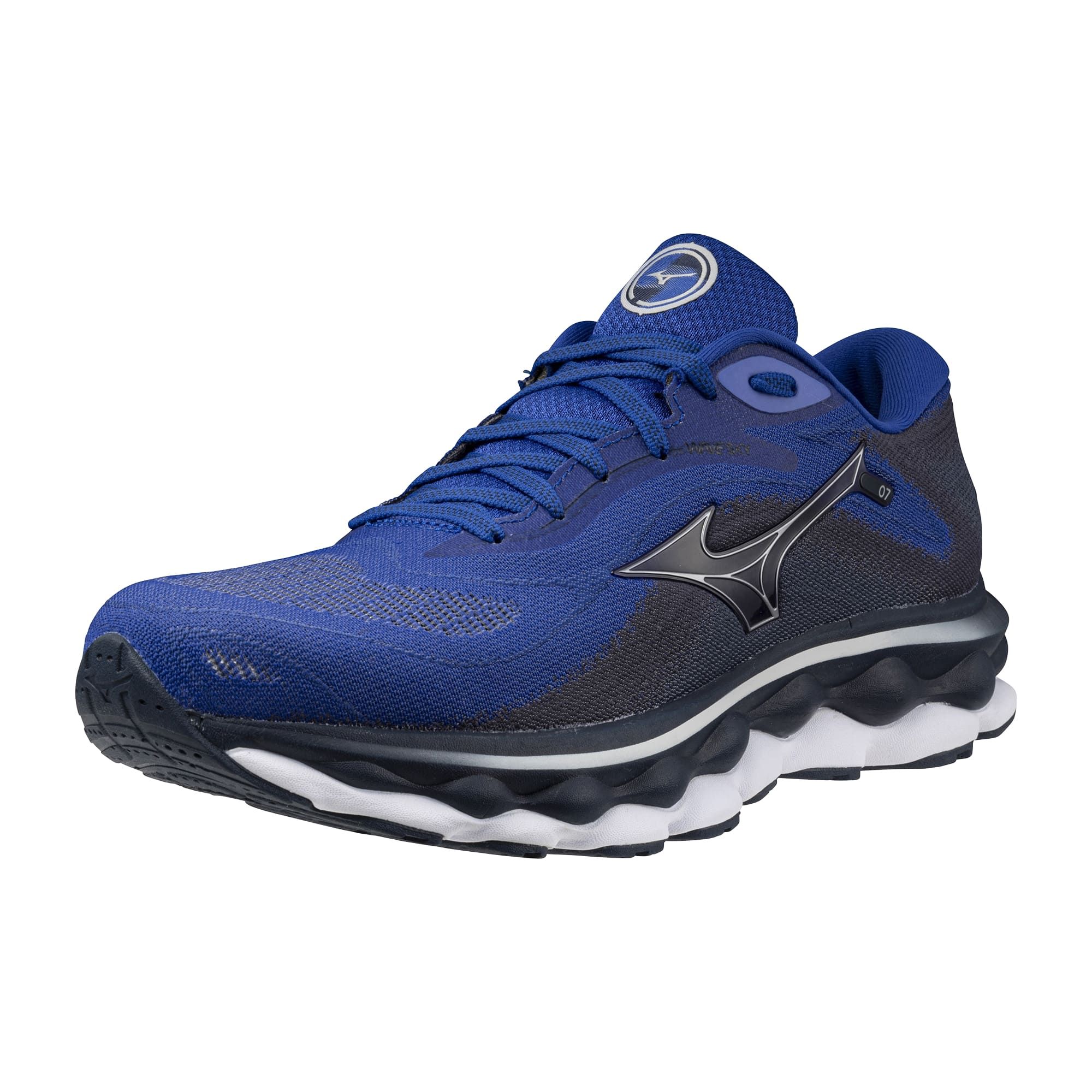 Mizuno WAVE SKY 7 mu ke tenisice za tr anje plava Intersport