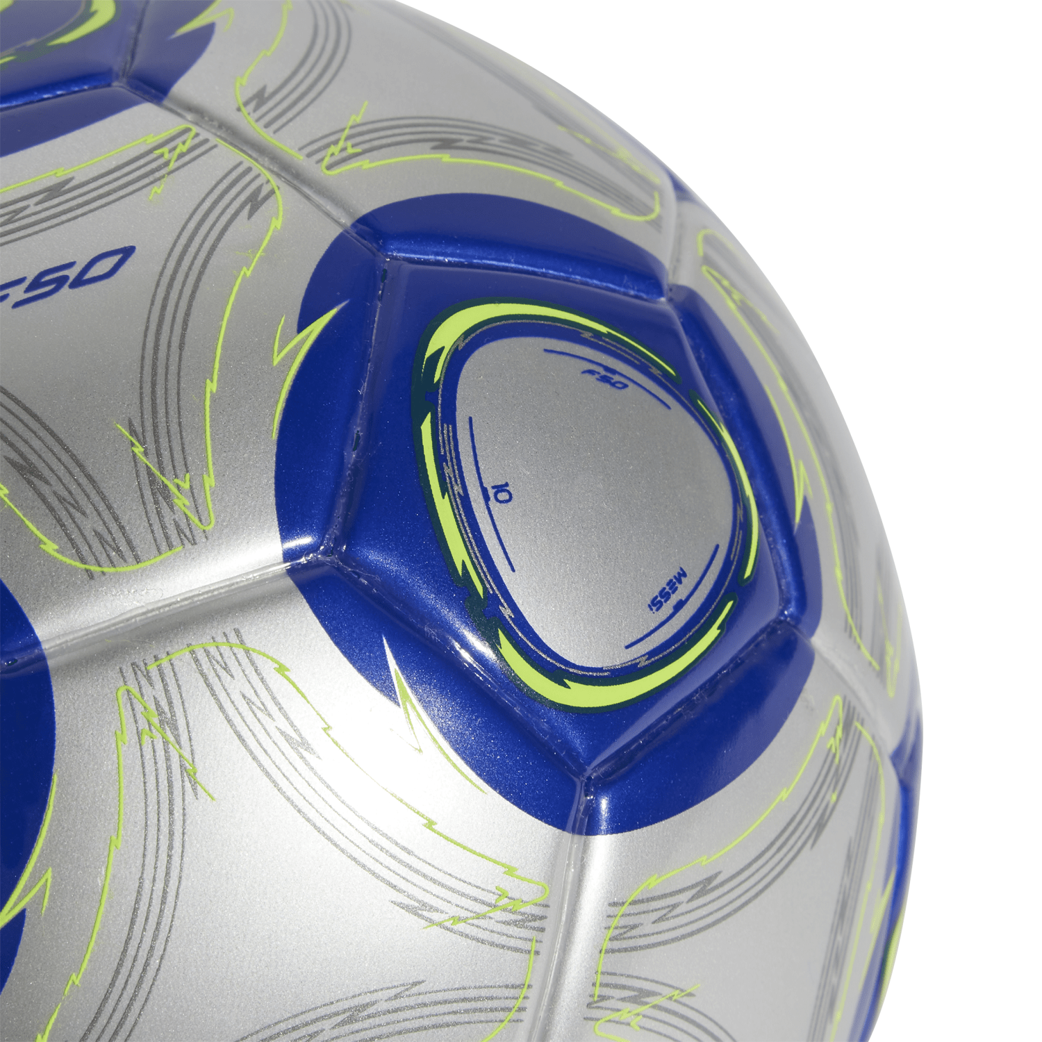 Adidas MESSI MINI, lopta nogometna mini, srebrna