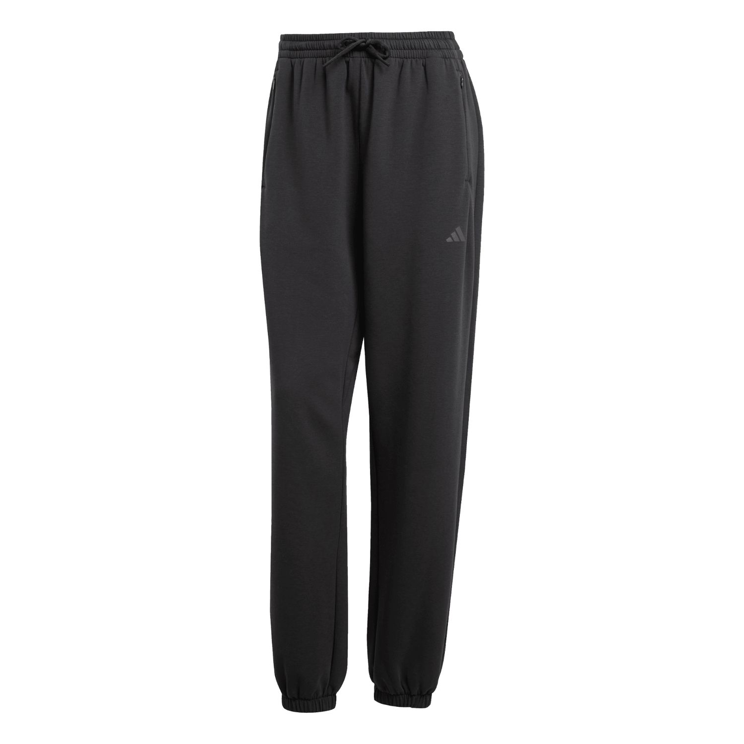 Adidas D4T KNIT PANT, ženske fitnes hlače, crna