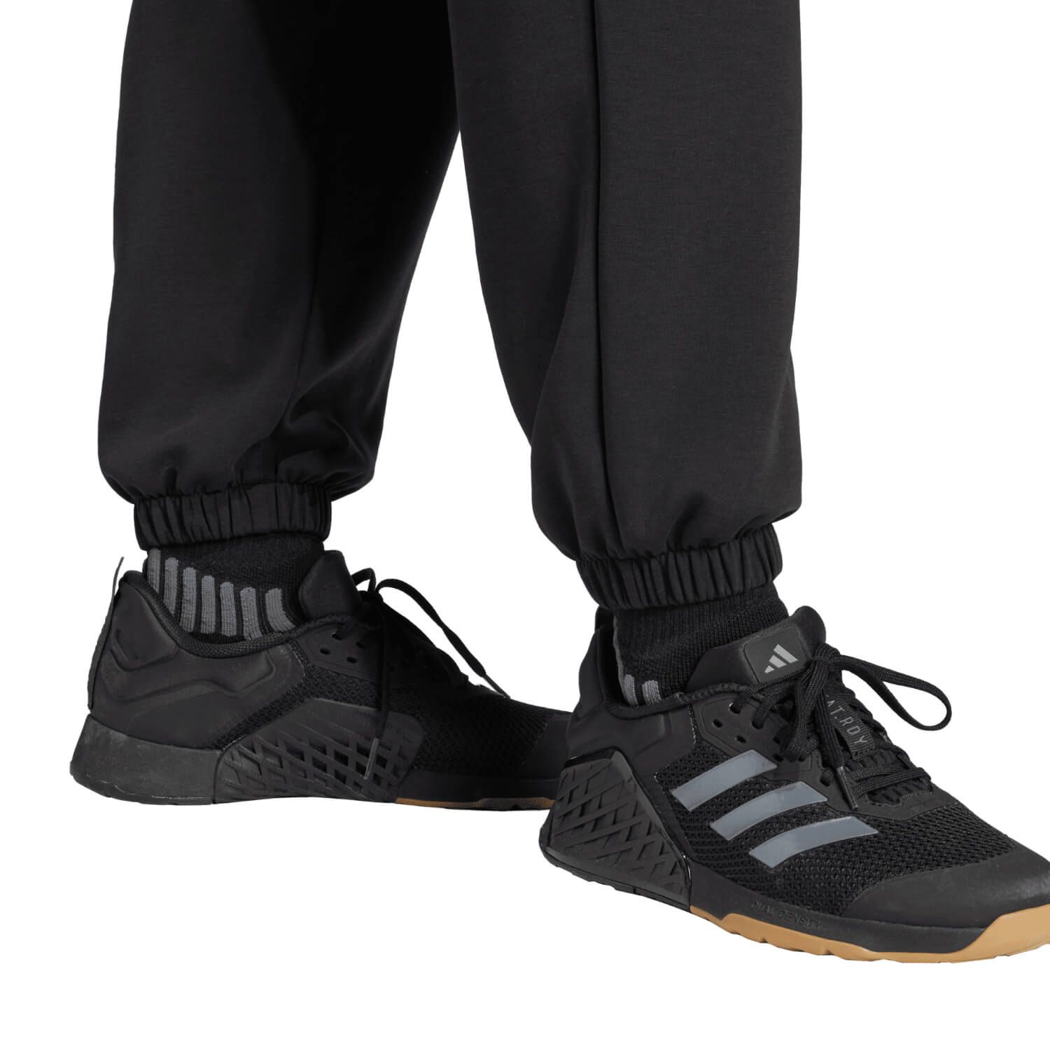 Adidas D4T KNIT PANT, ženske fitnes hlače, crna