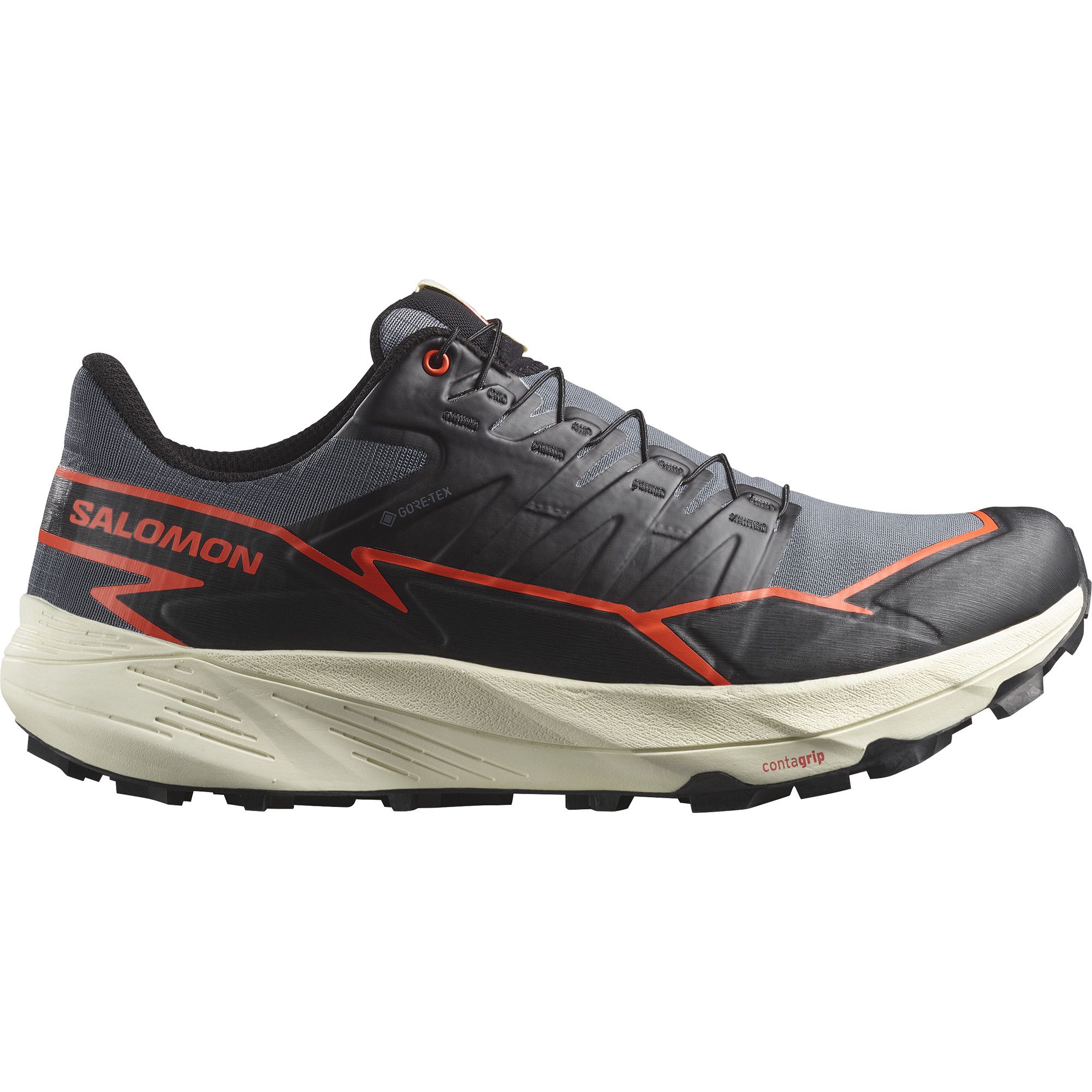 Salomon THUNDERCROSS GTX, muške tenisice za trail trčanje, crna