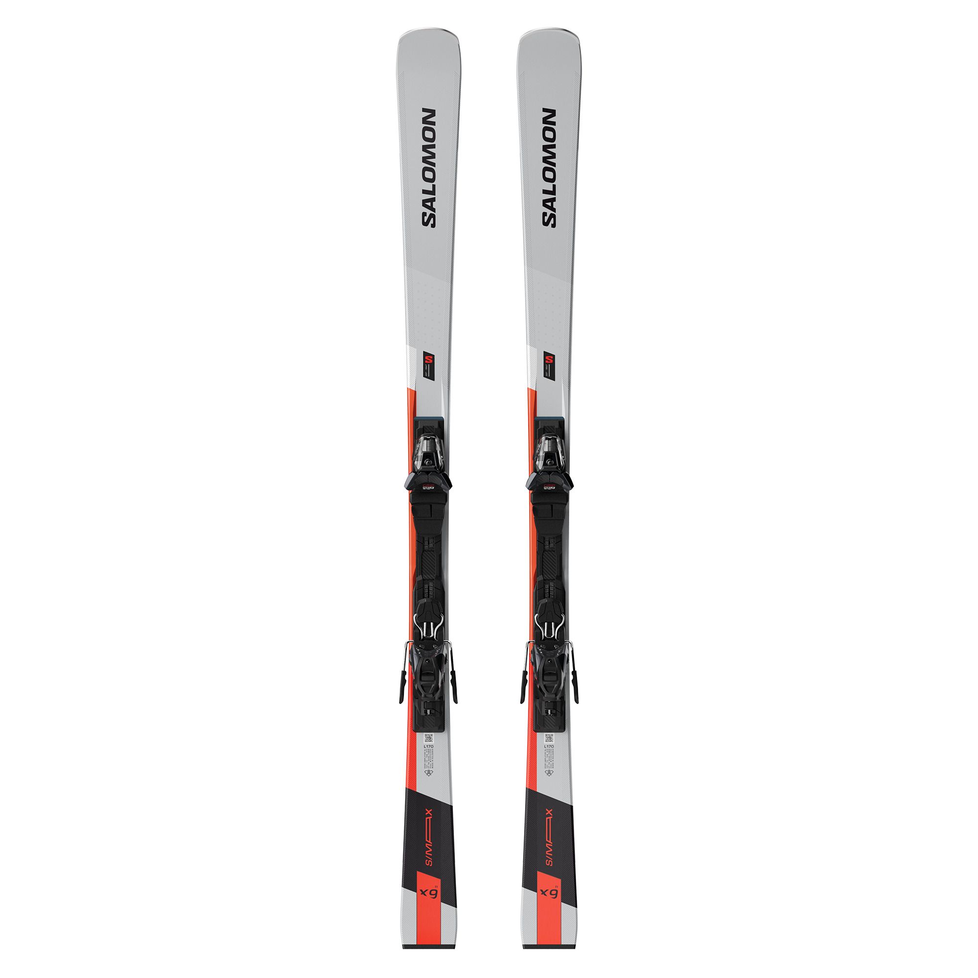 Salomon S MAX X9 TI M11 GW L80 set all round skije siva Intersport