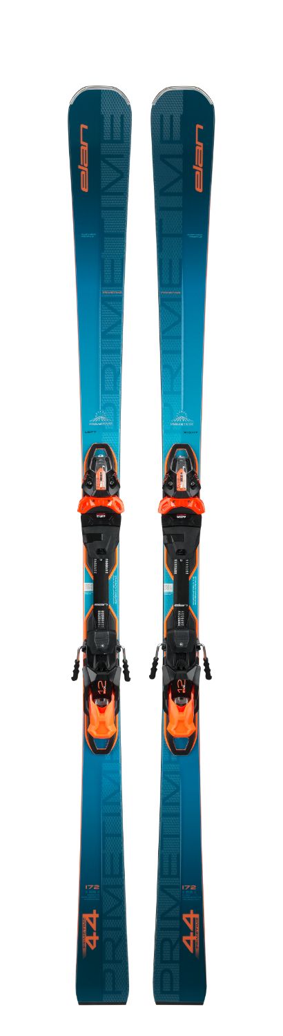 Elan PRIMETIME 44 FUSION X + EMX 12.0 GW, set all round skije, plava