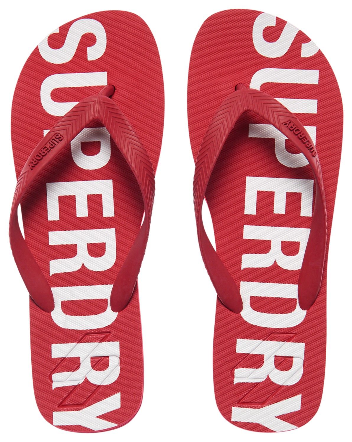 Superdry CODE ESSENTIAL FLIP FLOP, japanke, crvena