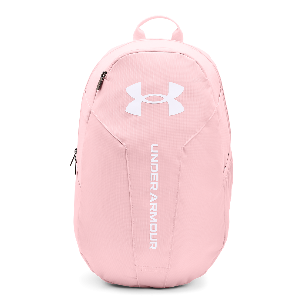 Under armour hustle best sale backpack pink
