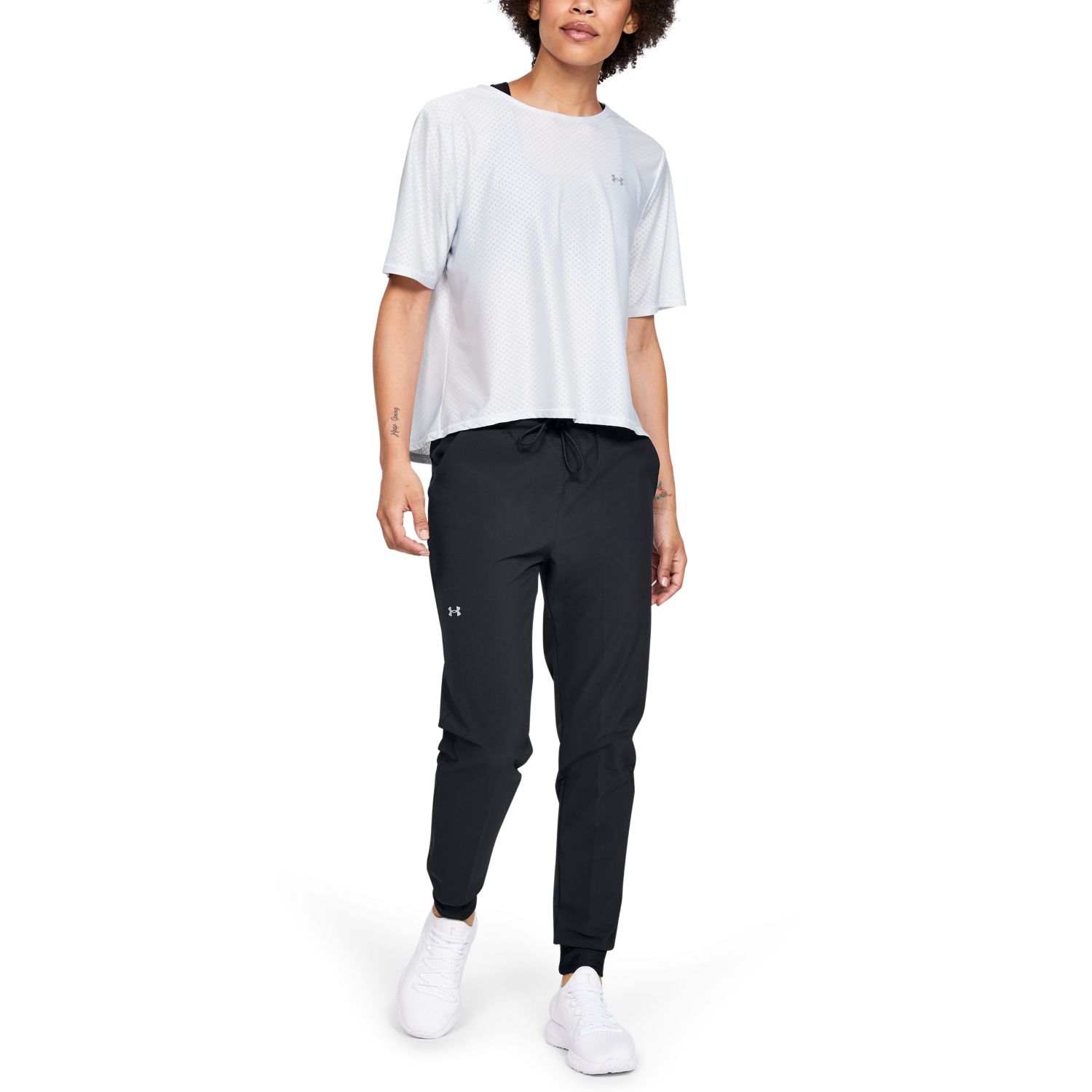 Under Armour ARMOUR SPORT WOVEN PANT enske fitnes hla e crna