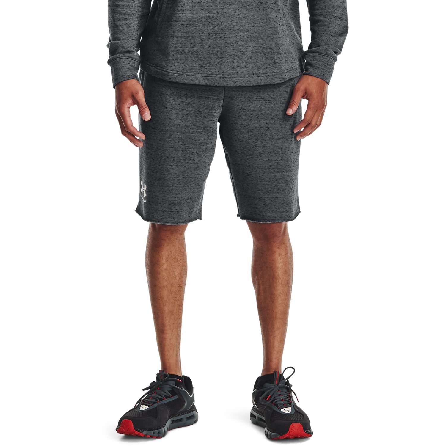 Under Armour RIVAL TERRY SHORT mu ke hla e siva Intersport
