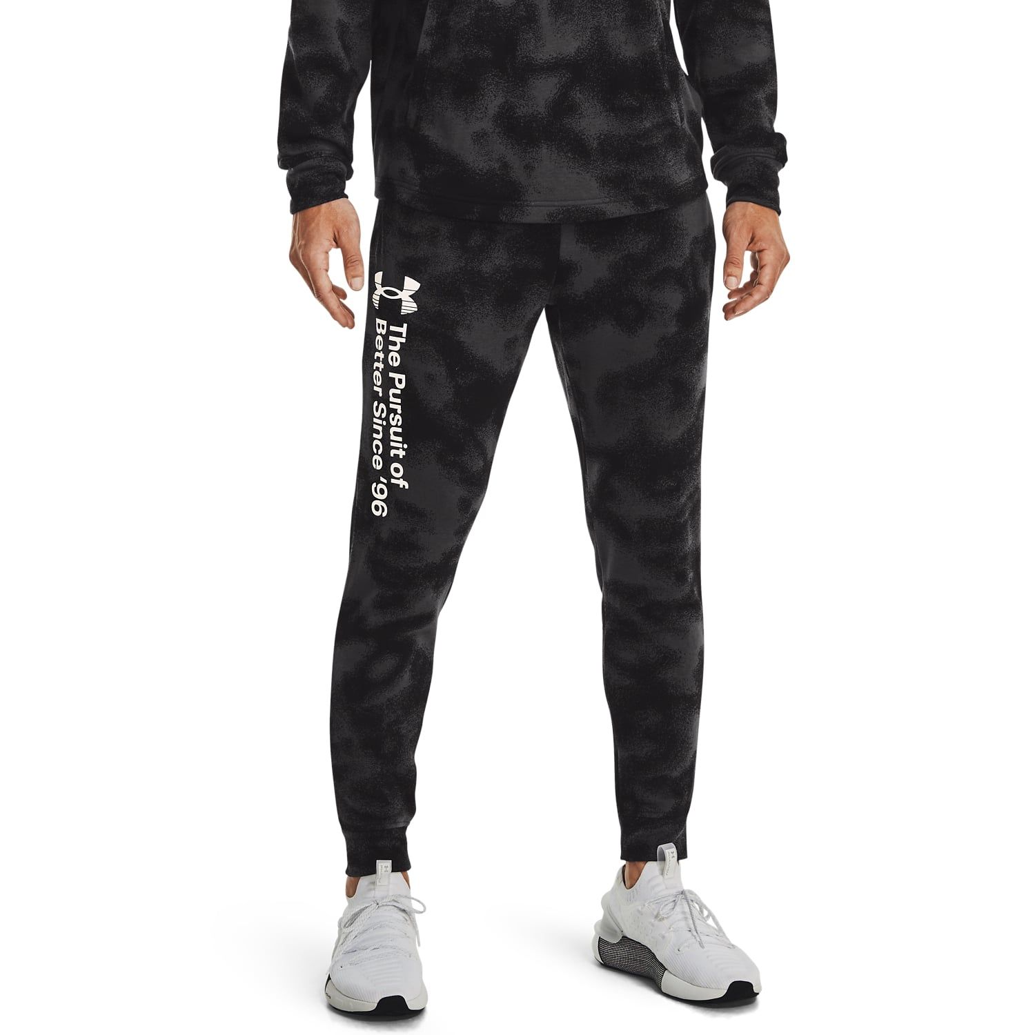 Under armour rival novelty jogging bottoms mens clearance