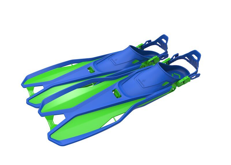Tecnopro F6 C TRAVEL JNR, dječje peraje, plava